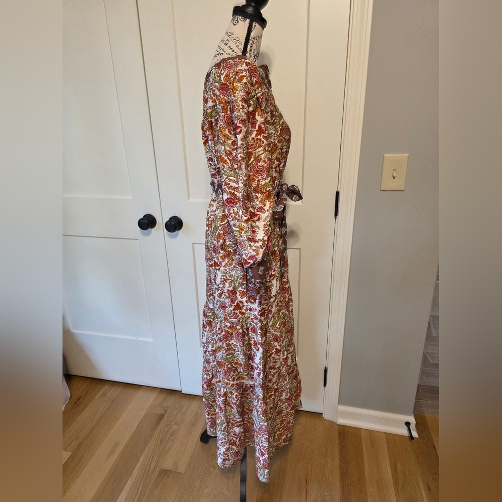 Floral Fall Maxi Dress-NWT - Picture 6 of 9